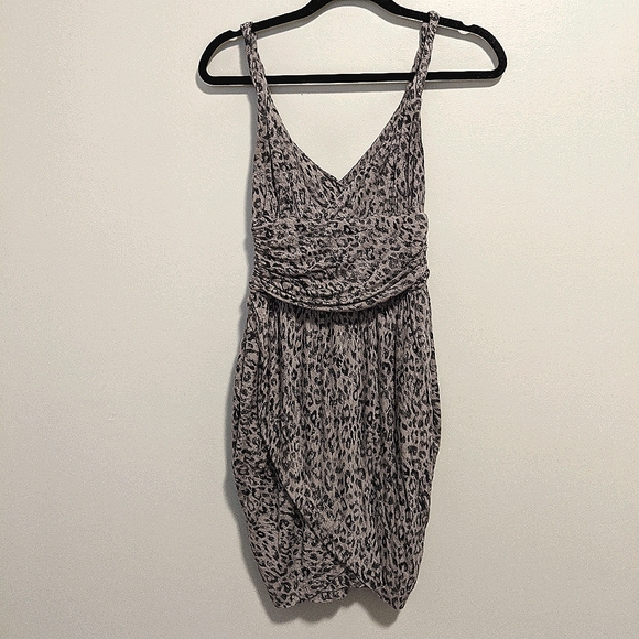 Guess leopard print cocktail dress - Picture 1 of 3